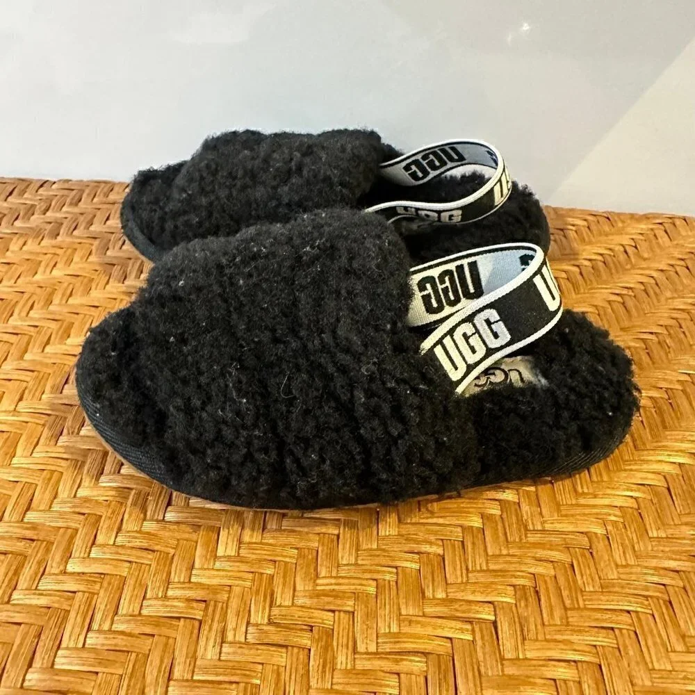 UGG Kid's Fluff Yeah Slide Toddlers slippers 10